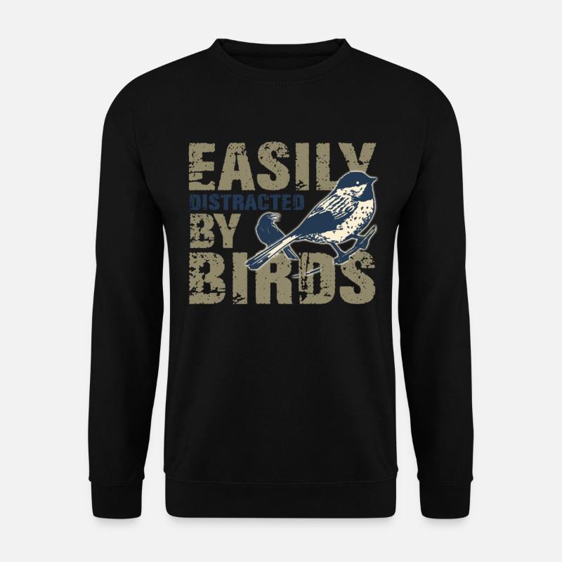 Bird Watching, Bird Watching Gift - Unisex Sweatshirt - black