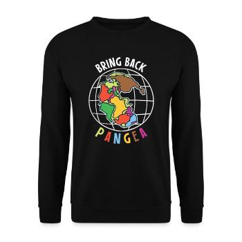 Ramenez le cadeau de géographie de géologie de Pangaea - Sweat-shirt Unisexe - noir - Devant - Alina (178cm) & Michal (187cm)
