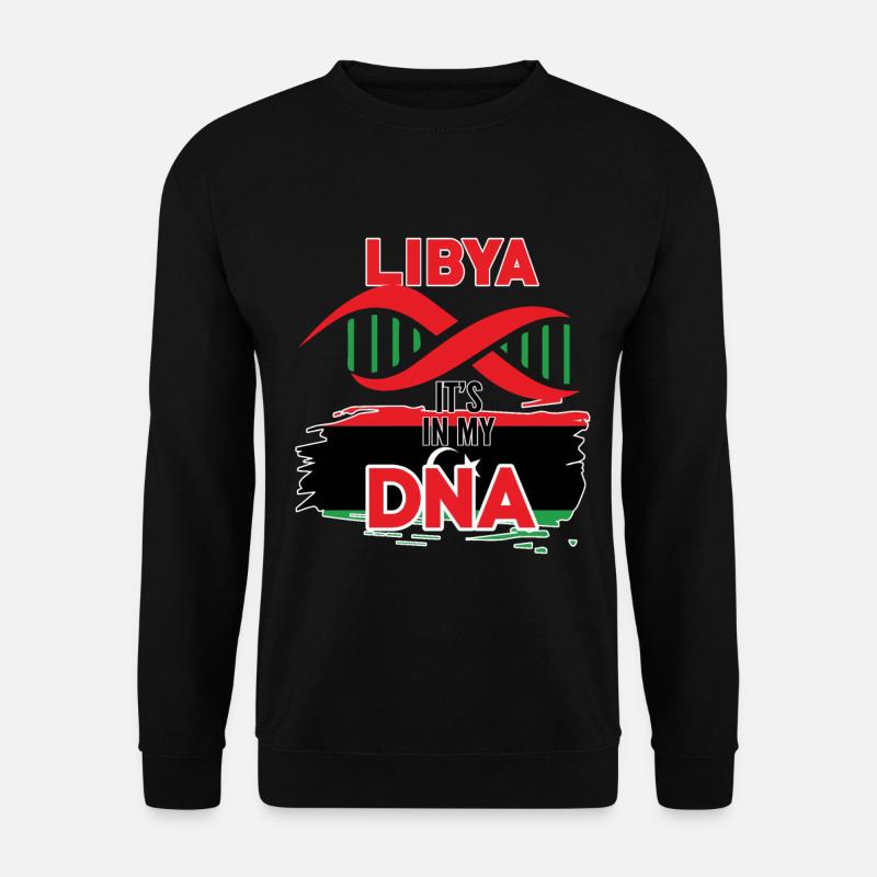 libyen ist in meiner DNA - Unisex Pullover - Schwarz