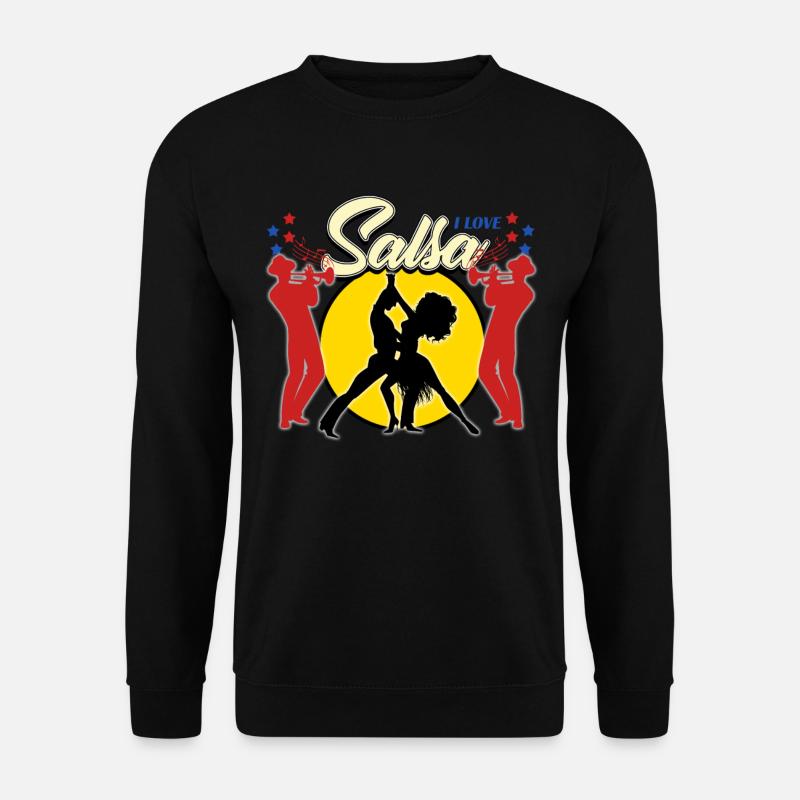 Salsa - Unisex Pullover - Schwarz