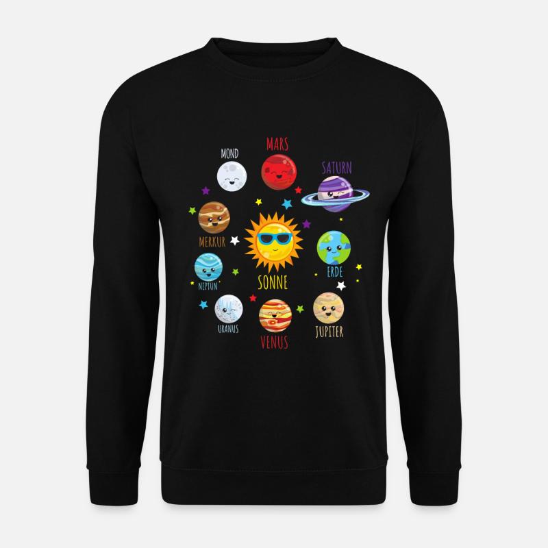 Solar system - Unisex Sweatshirt - black