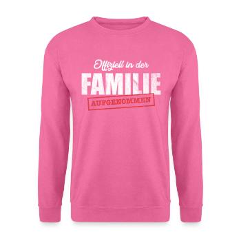 Schwager Familie - Unisex Pullover - Pink - Vorne