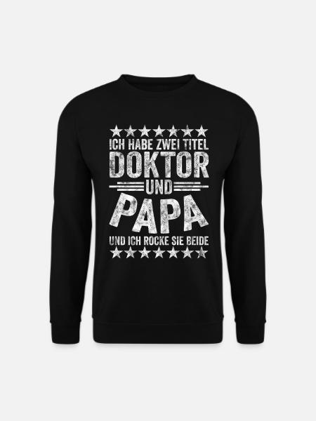 Doktortitel 10 - Unisex Pullover - Schwarz