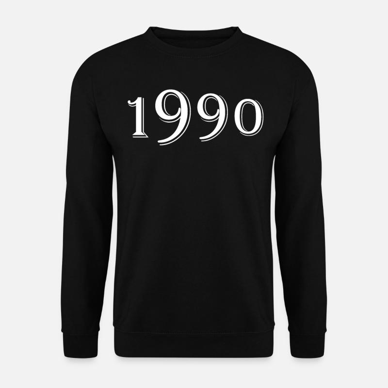 Année de naissance 1990 - Sweat-shirt Unisexe - noir