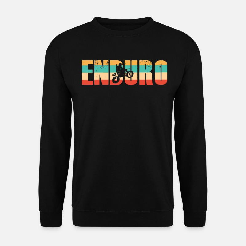Enduro - Unisex Pullover - Schwarz