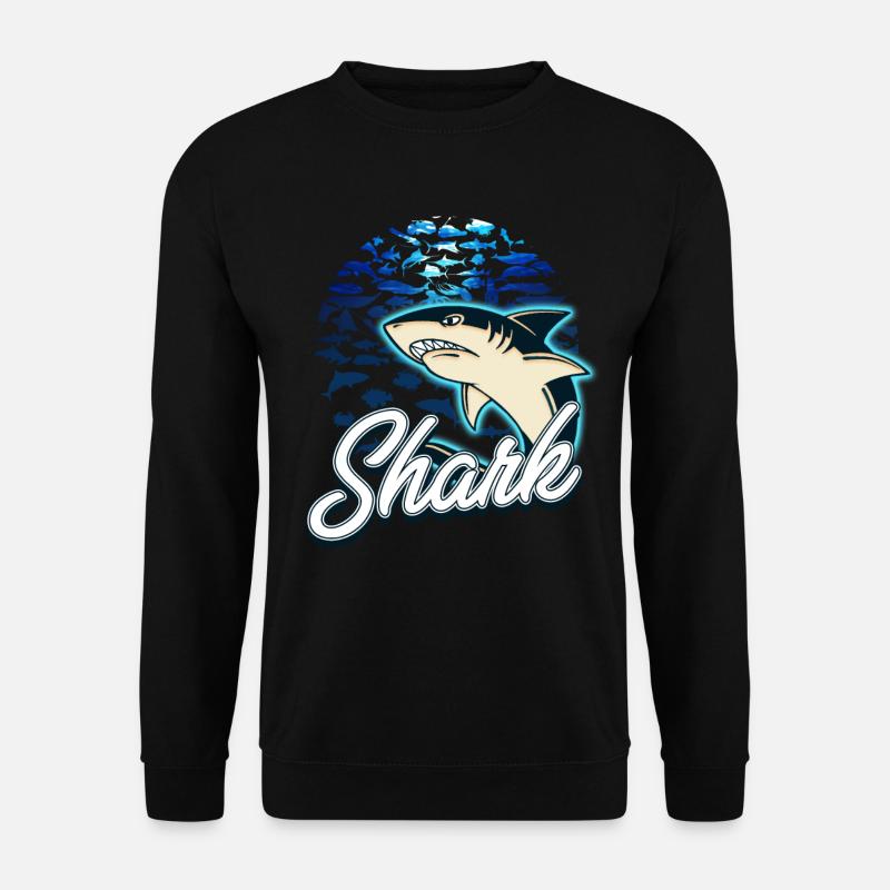 shark - Unisex Sweatshirt - black