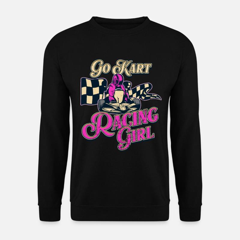 Go Kart - Unisex Pullover - Schwarz