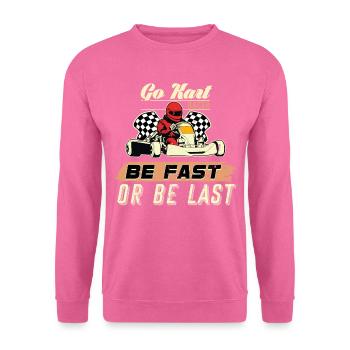 Go Kart - Unisex Sweatshirt - pink - Front