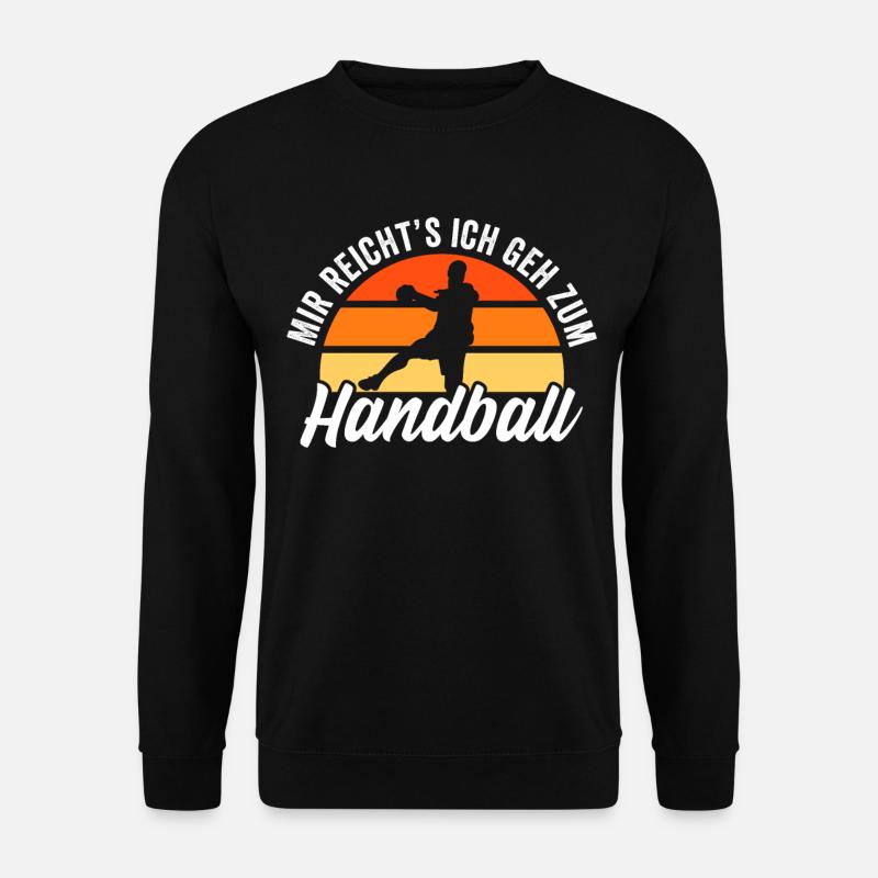 Handball Handball - Unisex Pullover - Schwarz