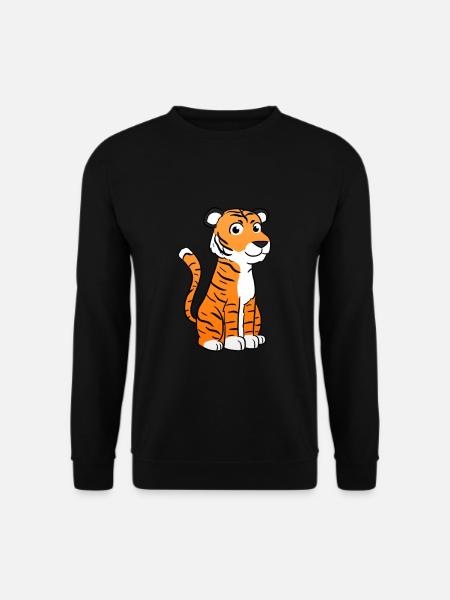 tiger - Unisex Sweatshirt - black