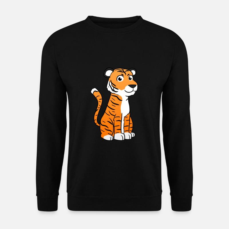 tiger - Unisex Sweatshirt - black