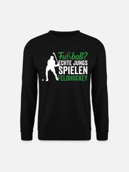 Feldhockey Hockey - Unisex Pullover - Schwarz