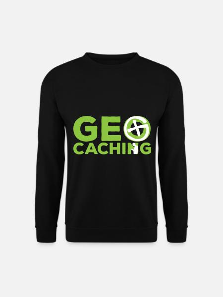 Geocaching Freizeit im Namen - Unisex Pullover - Schwarz