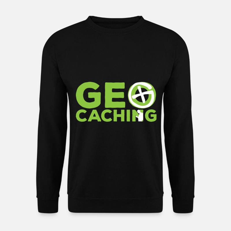 Geocaching Freizeit im Namen - Unisex Pullover - Schwarz