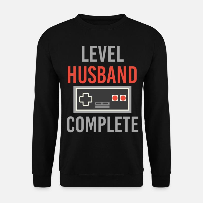 Ehemann Hochzeit - Unisex Pullover - Schwarz