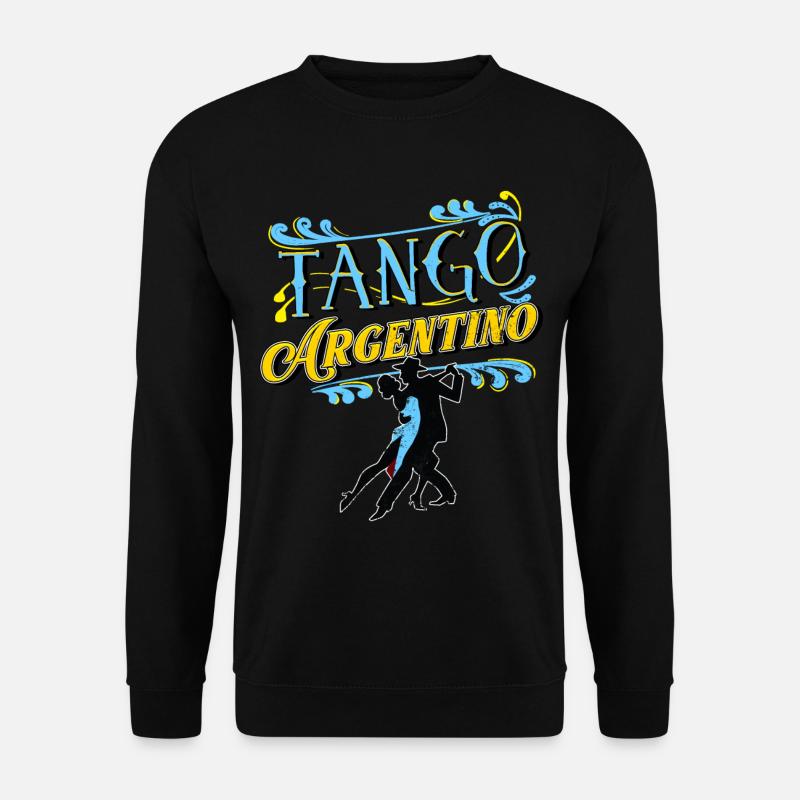 Tango, Tango Tänzer - Unisex Pullover - Schwarz