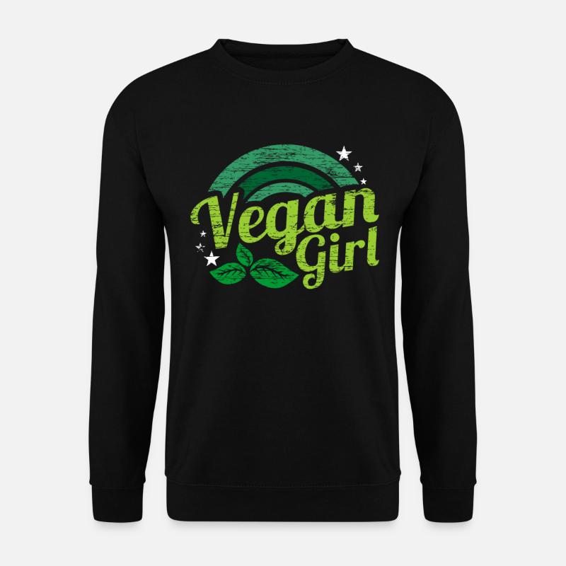 Vegan gift - Unisex Sweatshirt - black