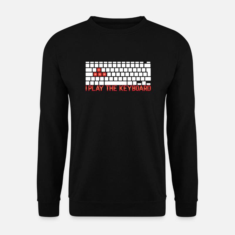 Gaming PC Gamer Design für Zocker am Computer - Unisex Pullover - Schwarz