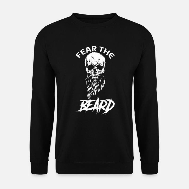 fear the beard - Unisex Sweatshirt - black
