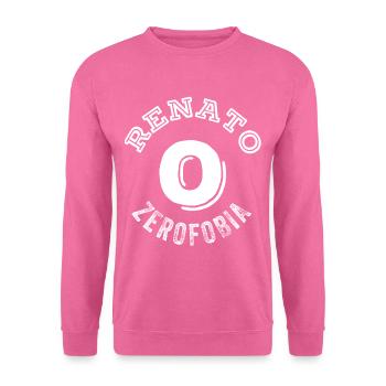 Renato Zero Italien Musik Geschenkidee - Unisex Pullover - Pink - Vorne
