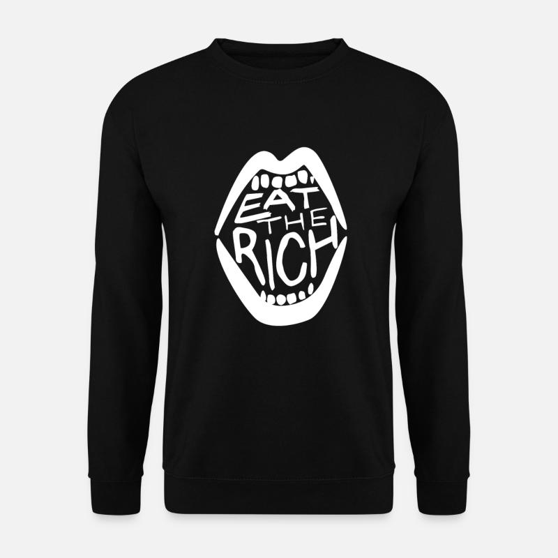Punk Rock Antikapitalismus Kommunismus Geschenk - Unisex Pullover - Schwarz