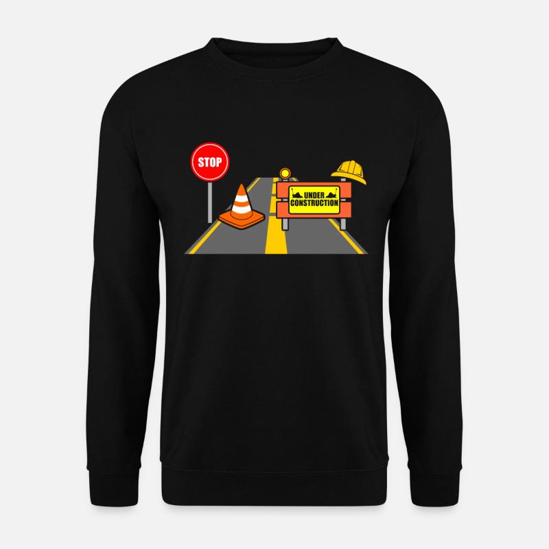 construction site - Unisex Sweatshirt - black