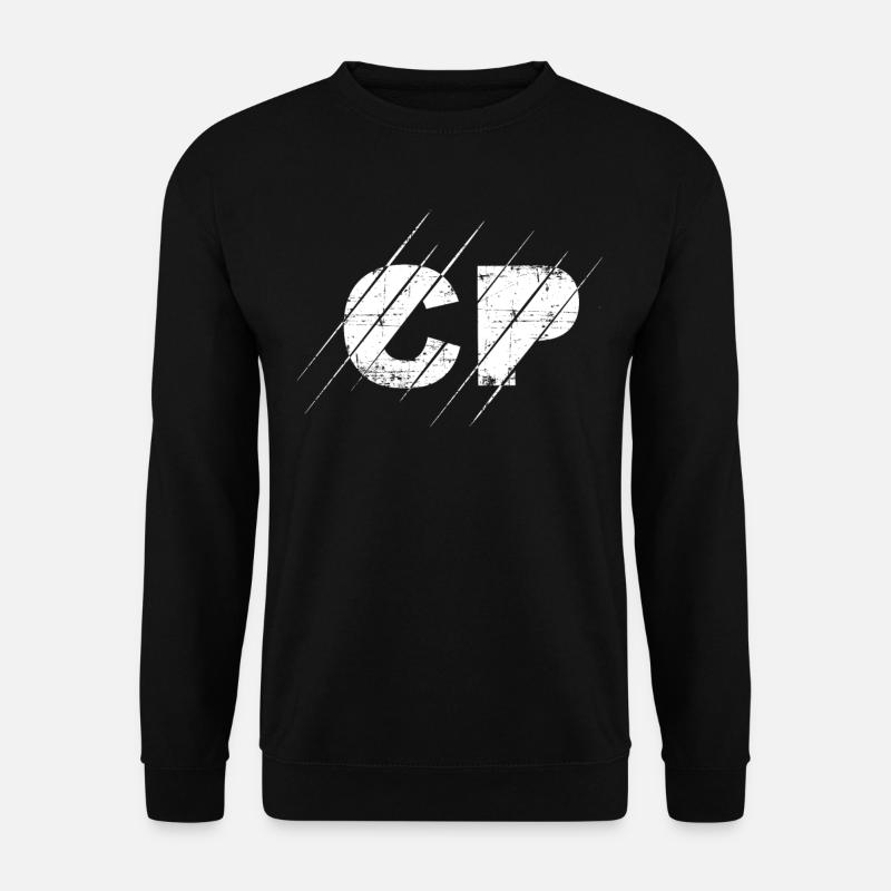 CP Initialen Claudio - Unisex Pullover - Schwarz