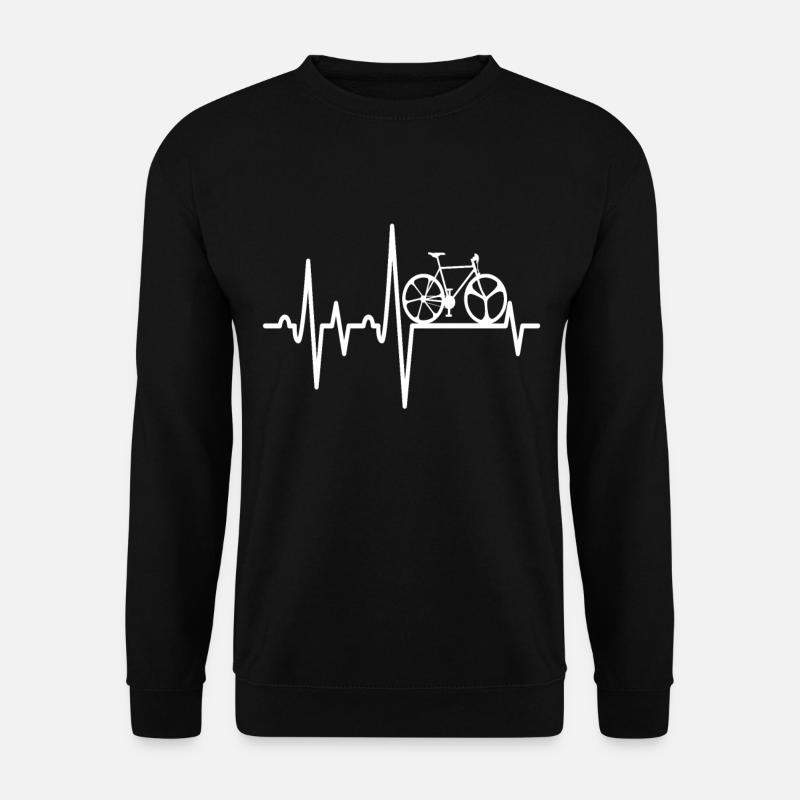 Rennrad - Unisex Pullover - Schwarz