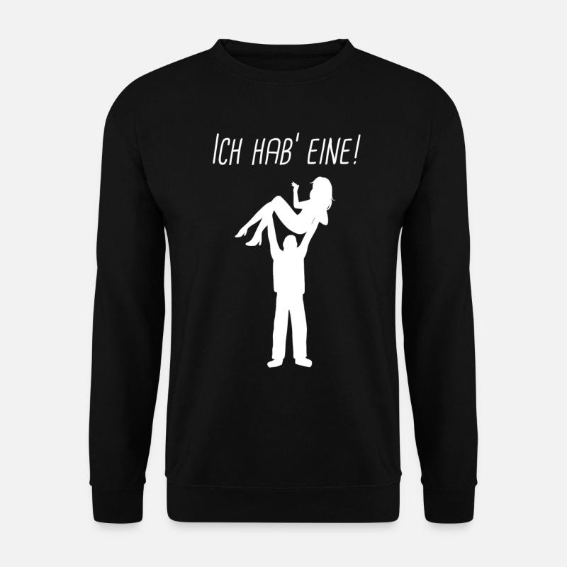 Ich hab' eine Bräutigam JGA Polterabend Hochzeit - Unisex Pullover - Schwarz
