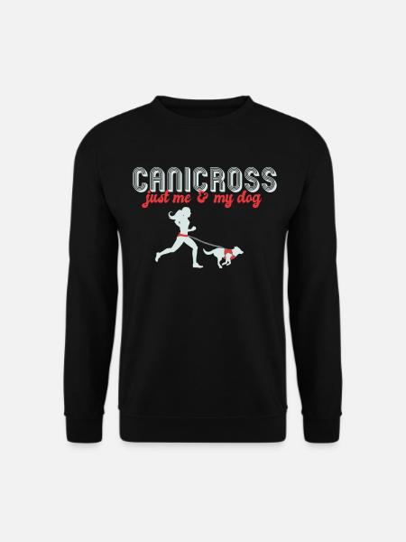 Hundesport, Canicross - Unisex Pullover - Schwarz