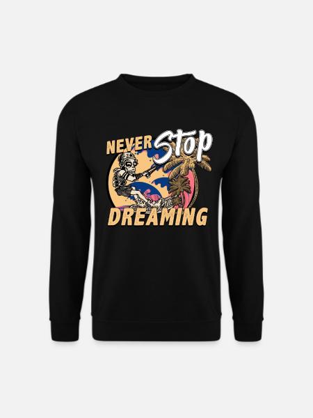 Kitesurfing - Unisex Sweatshirt - black