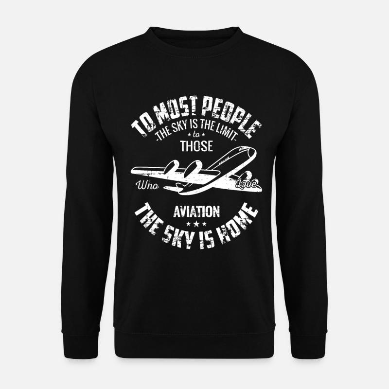 pilot - Unisex Sweatshirt - black