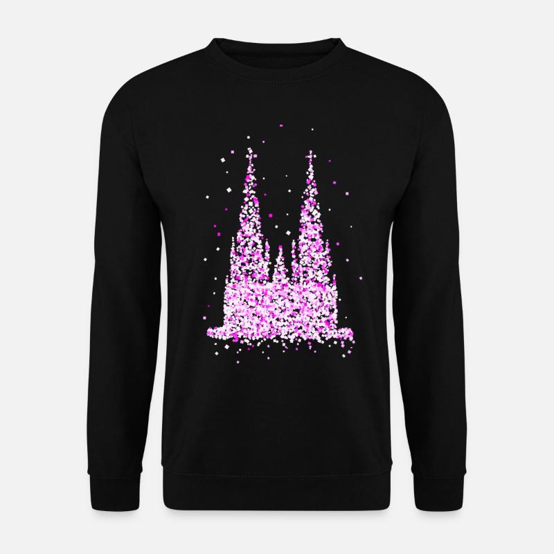 Kölner Dom - Unisex Pullover - Schwarz