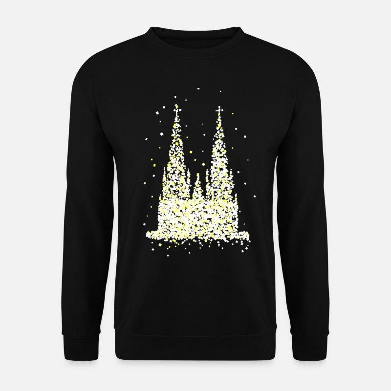 Cathédrale de Cologne - Sweat-shirt Unisexe - noir