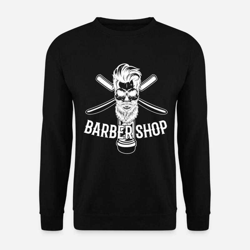 Barber razor - Unisex Sweatshirt - black