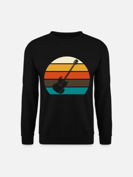 Acoustic guitar - Unisex Sweatshirt - black