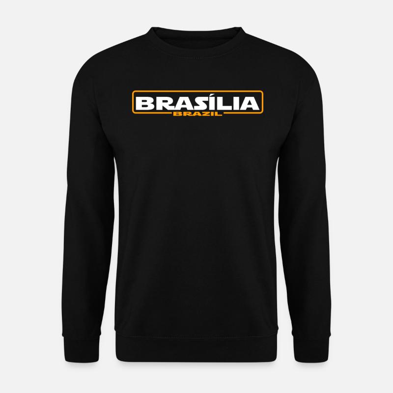 Brasilia, Brésil - Sweat-shirt Unisexe - noir