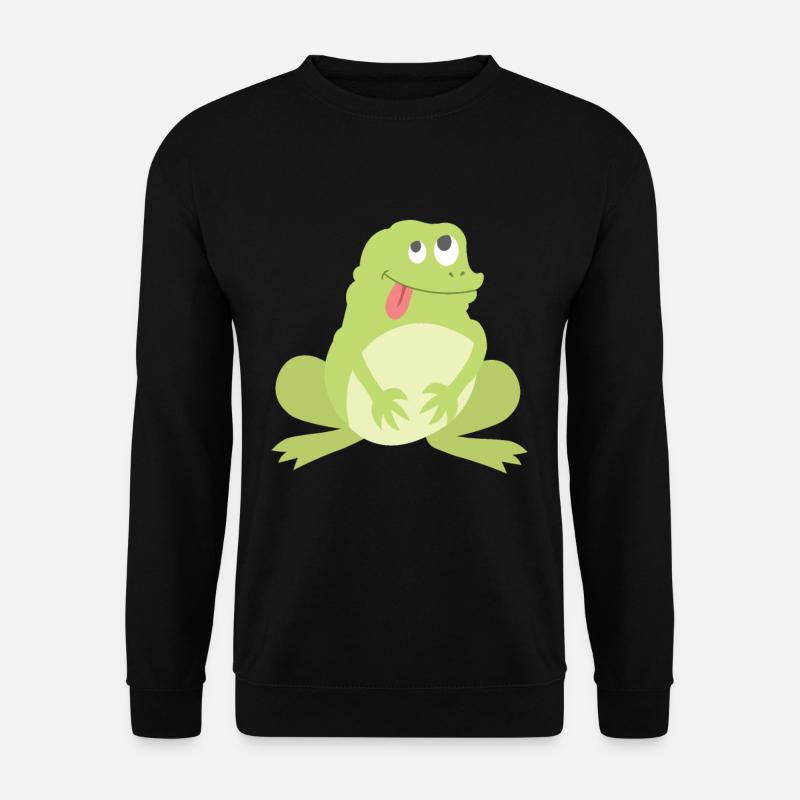 Frosch - Unisex Pullover - Schwarz