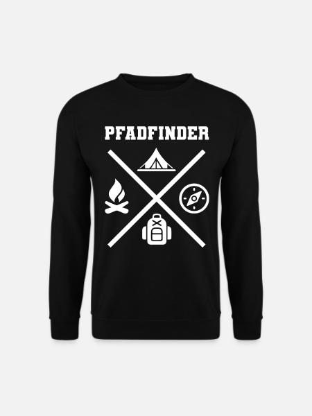 Pfadfinder & Abenteurer Geschenk - Unisex Pullover - Schwarz