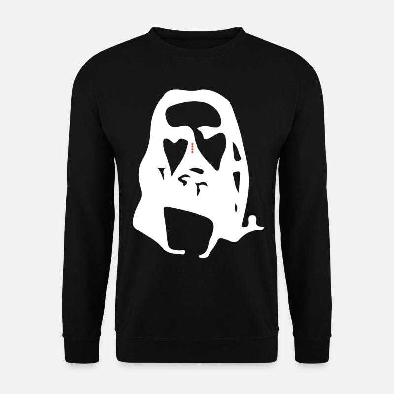 jesus optische täuschung - Unisex Pullover - Schwarz