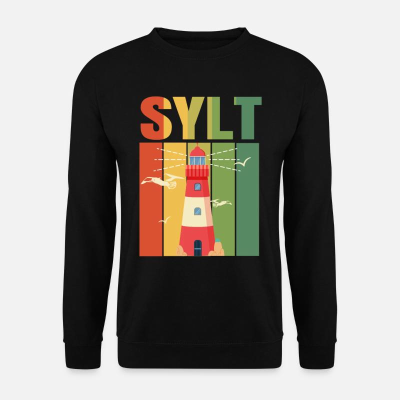 Sylt - Unisex Pullover - Schwarz