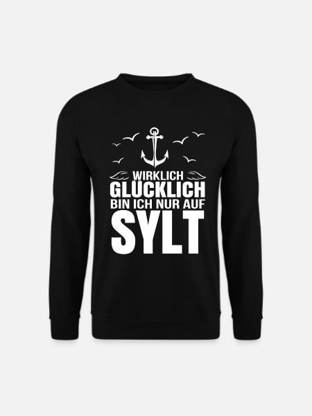 Sylt - Unisex Pullover - Schwarz