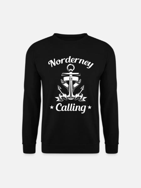 Norderney is calling - Unisex Sweatshirt - black
