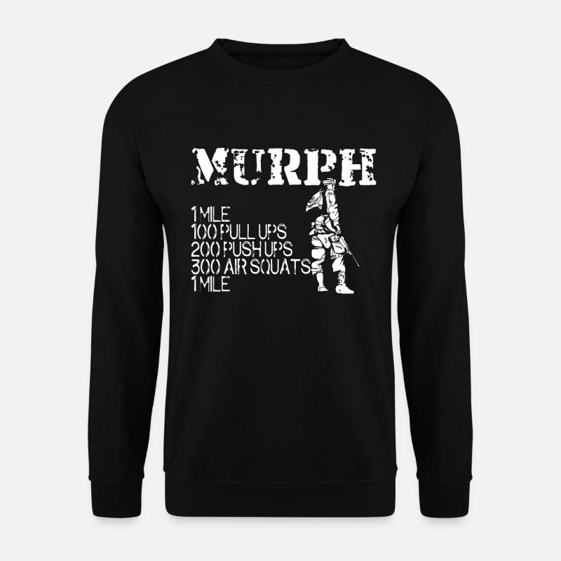 Fitness - WOD Murph - Unisex Sweatshirt - black