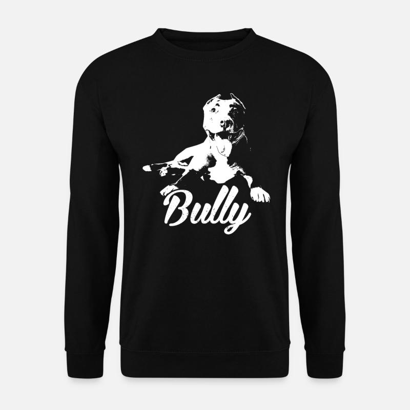 American Bully Hunde Hundebesitzer Geschenk - Unisex Pullover - Schwarz