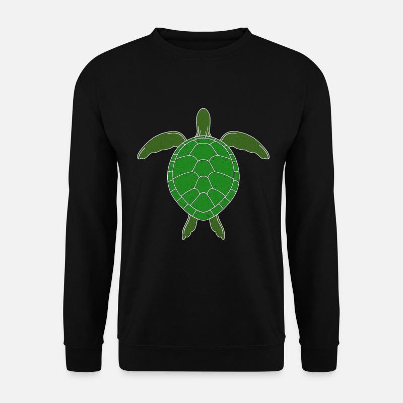 Schildkröte - Unisex Pullover - Schwarz