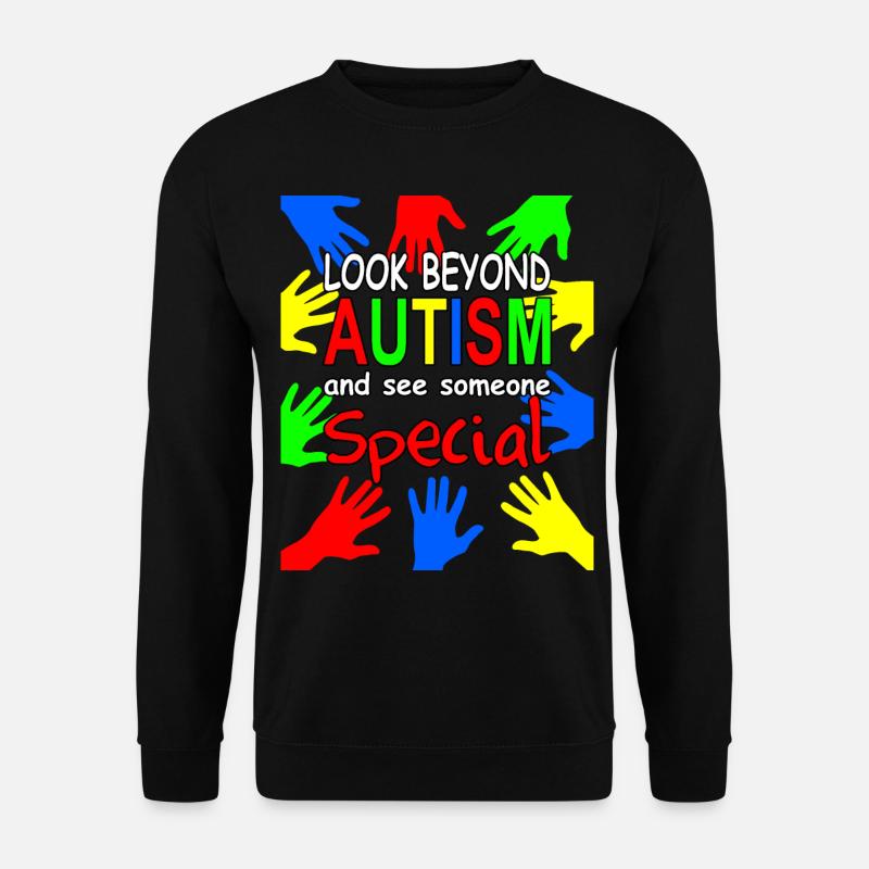 Autist, Autismus - Unisex Pullover - Schwarz