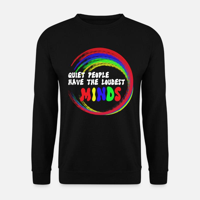 Autist, Autismus - Unisex Pullover - Schwarz