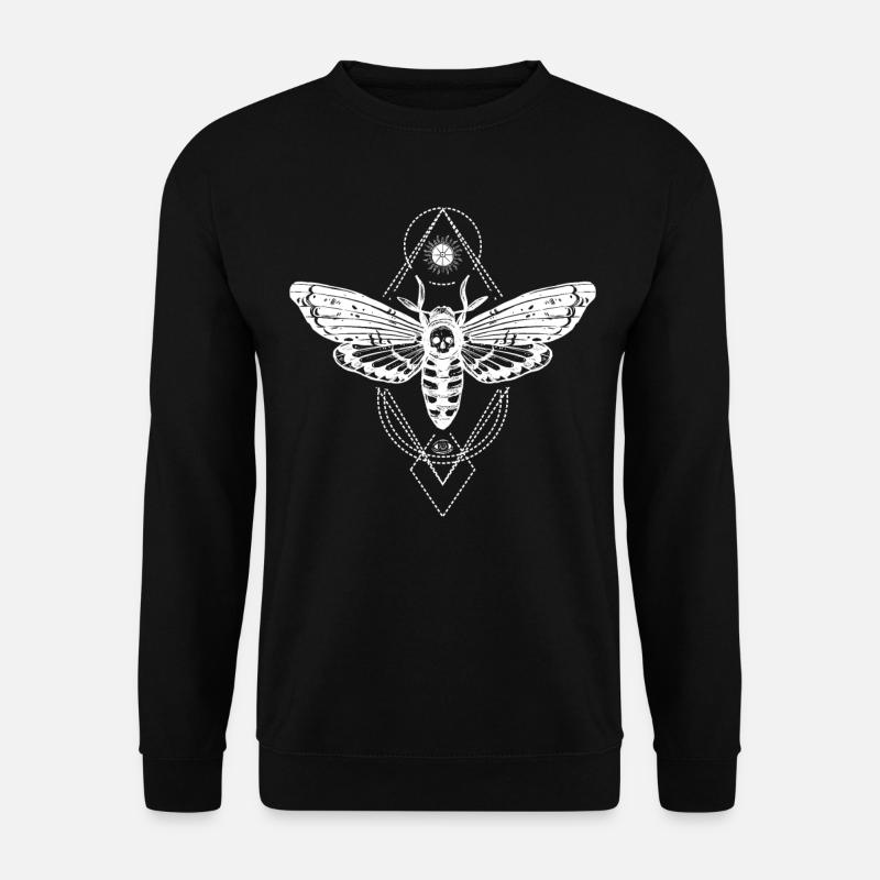 Gothic Falter Kelten Okkultismus Satan Geschenk - Unisex Pullover - Schwarz