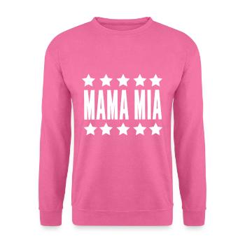 Idée de cadeau d'anniversaire Agnetha MAMA MIA - Sweat-shirt Unisexe - rose - Devant
